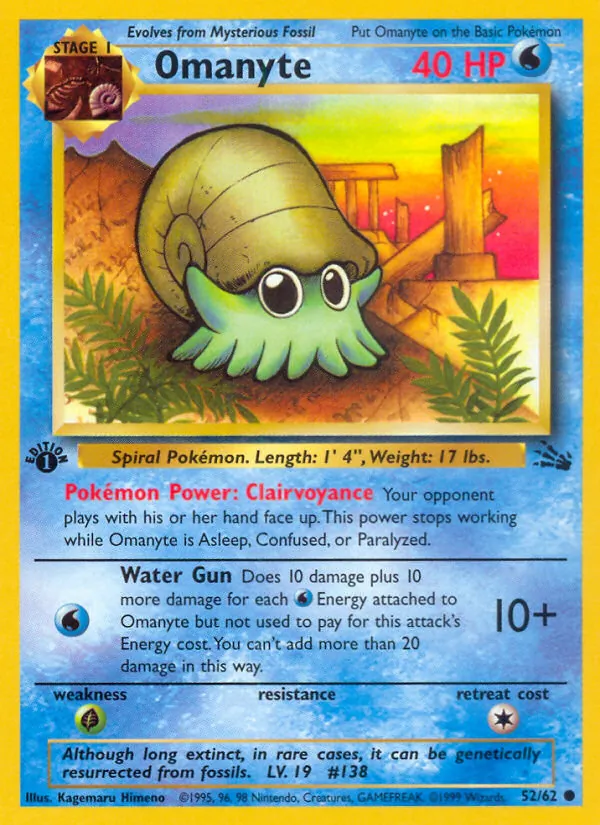 Omanyte 52/62
