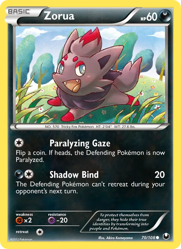 Zorua 70/108