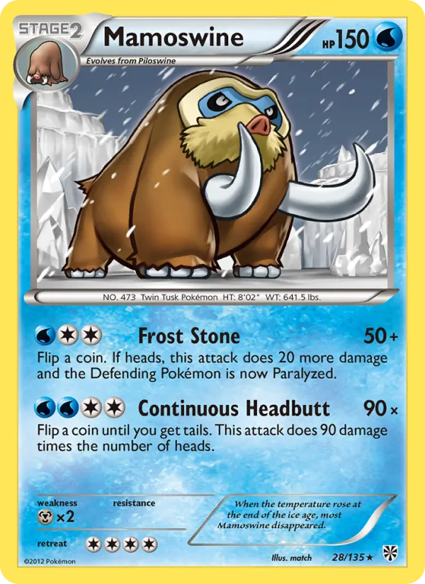 Mamoswine 28/135