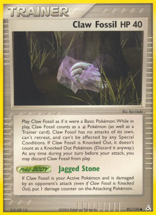Claw Fossil 91/110