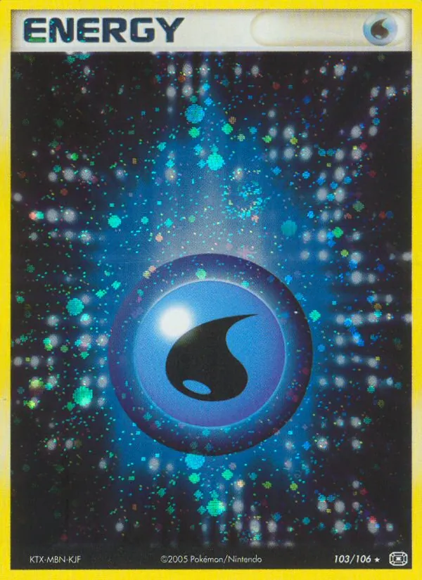 Water Energy 103/106