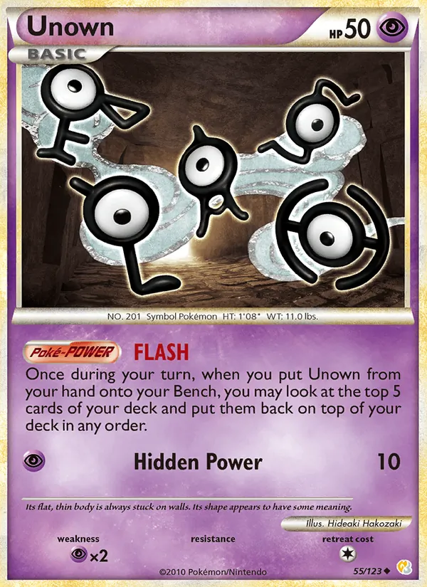 Unown 55/123