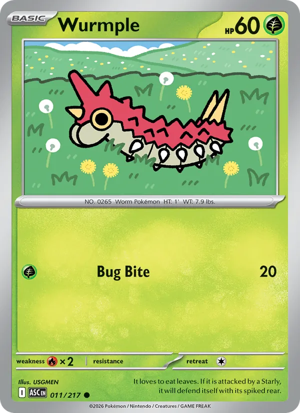 Wurmple 011/217