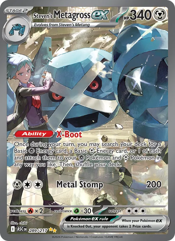 Steven's Metagross ex 289/217
