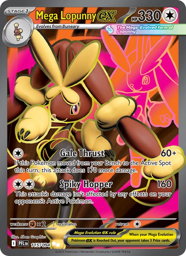 Mega Lopunny ex 115/94