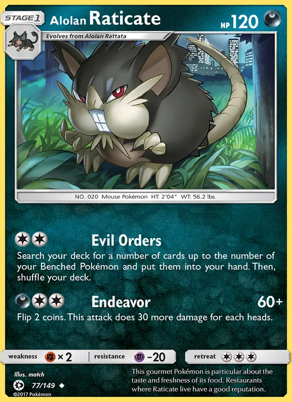 Alolan Raticate 77/149