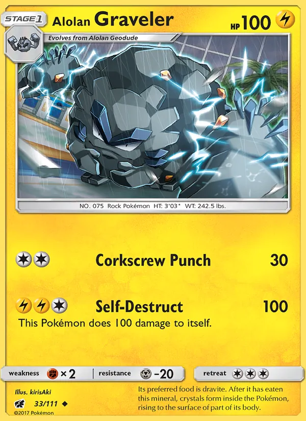 Alolan Graveler 33/111