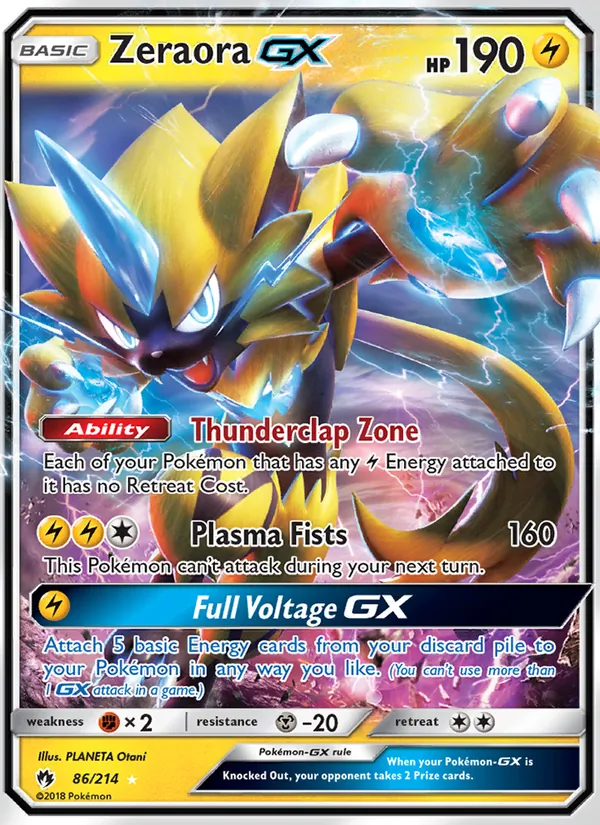 Zeraora GX 86/214