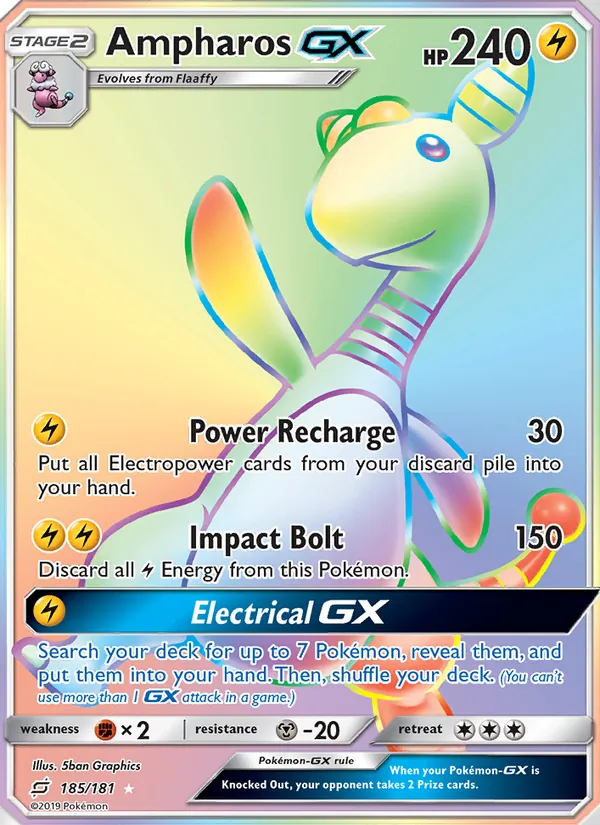 Ampharos GX 185/181