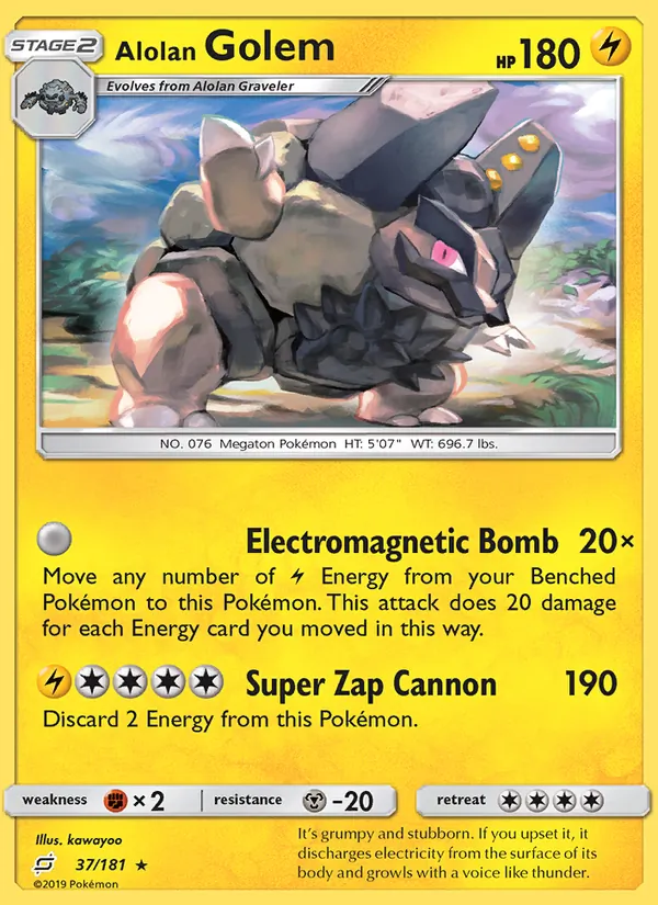 Alolan Golem 37/181