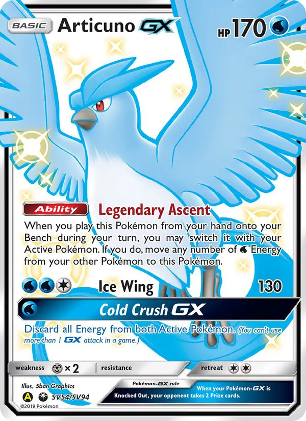 Articuno-GX SV54/94