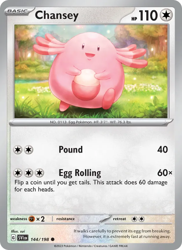 Chansey 144/198