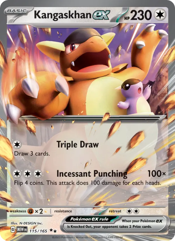 Kangaskhan ex 115/165