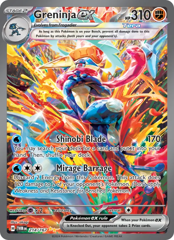 Greninja ex 214/167