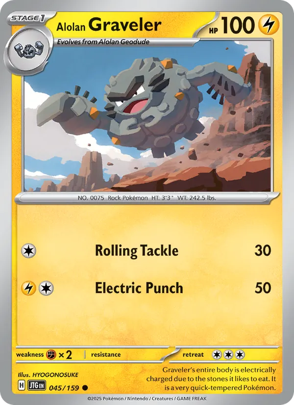 Alolan Graveler 045/159