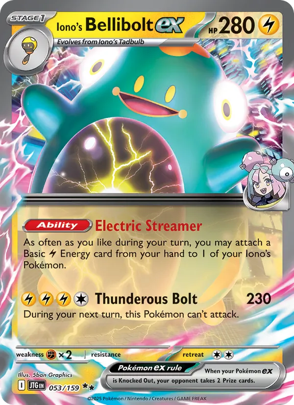 Iono's Bellibolt ex 053/159