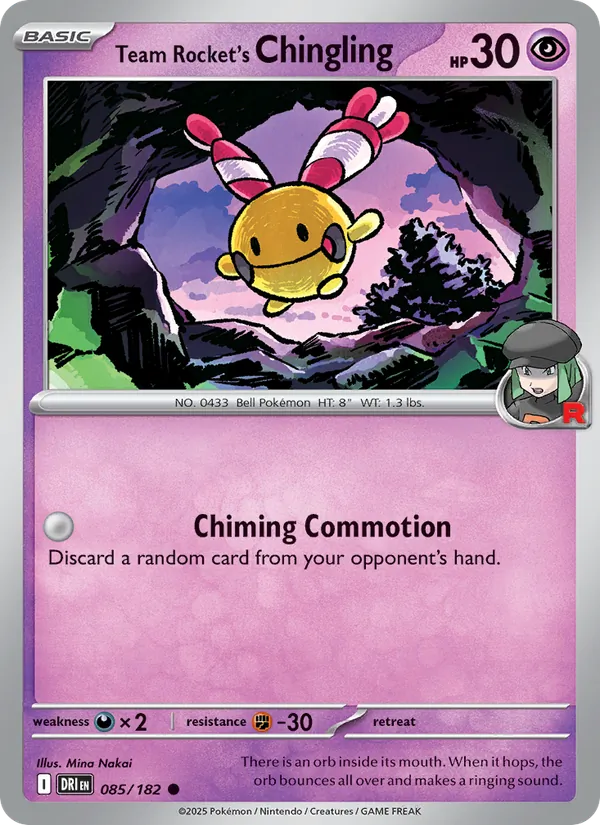Team Rocket's Chingling 085/182