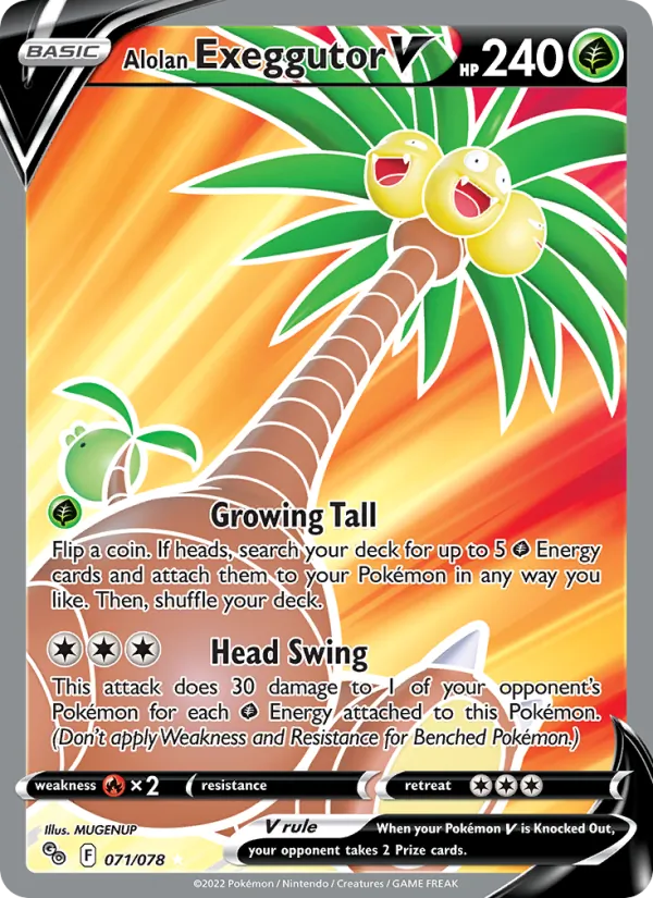 Alolan Exeggutor V 071/78