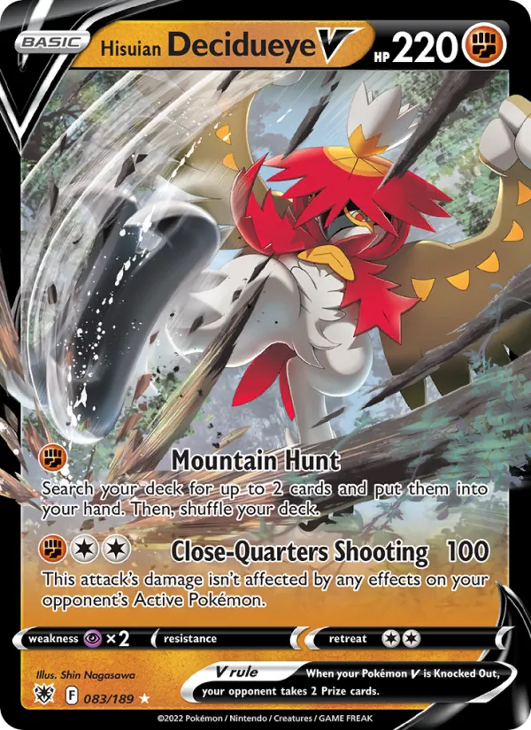 Hisuian Decidueye V 083/189