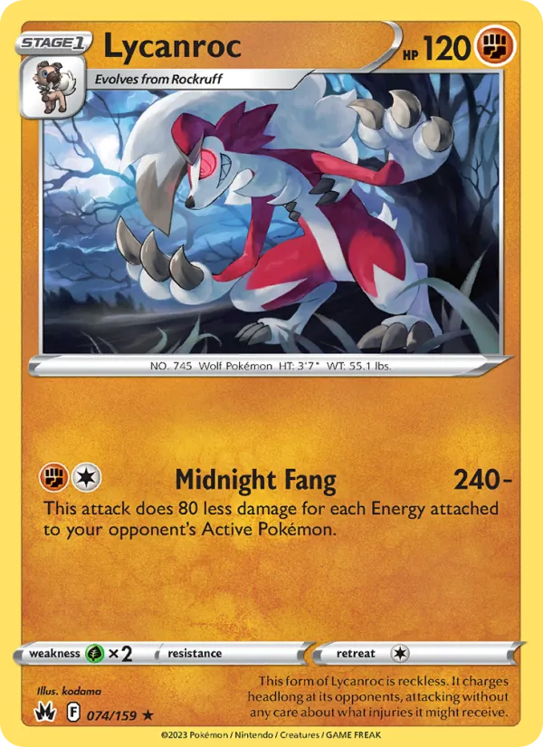 Lycanroc 074/159