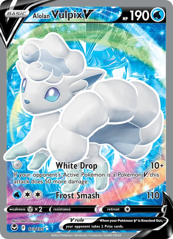 Alolan Vulpix V 173/195