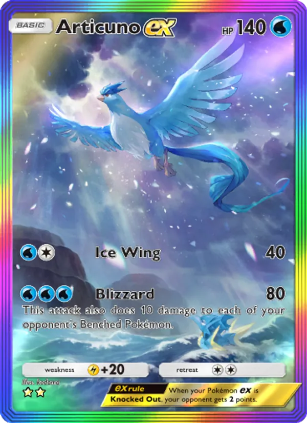 Articuno ex 275/226