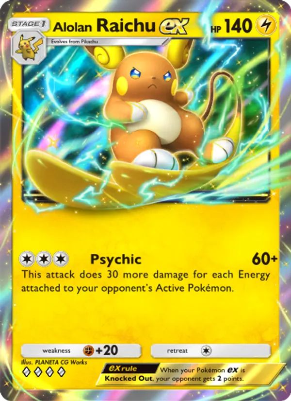 Alolan Raichu ex 058/155