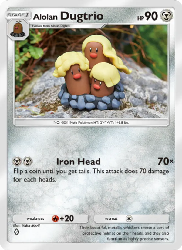 Alolan Dugtrio 118/155