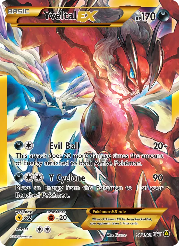 Yveltal-EX XY150a/211