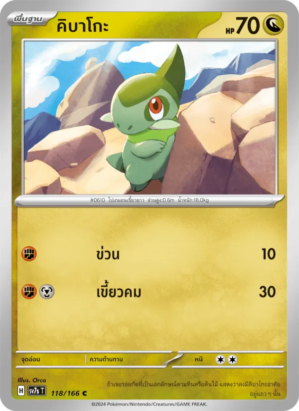 คิบาโกะ 118/166