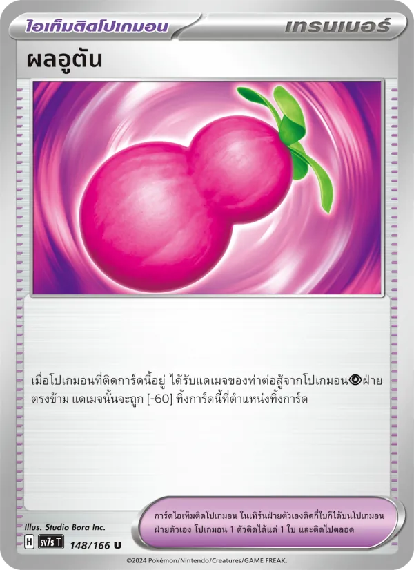 ผลอูตัน 148/166