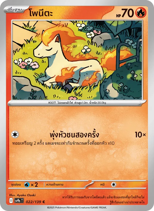 โพนีตะ 022/139