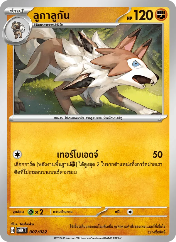 ลูกาลูกัน 007/22